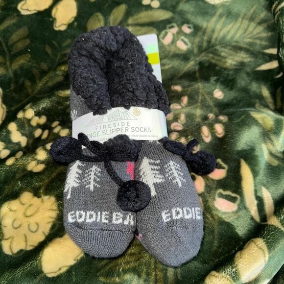 Eddie-bauer Women's Black and Grey Slippers - Picture 1 of 3